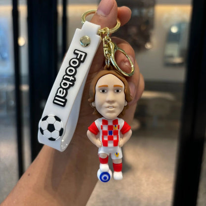keychain cr7 Football Soccer Star Pendant Keyring Fans Jewelry Gift