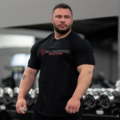 GYM Gorilla Print T-shirt Redemption T-Shirt - Silverback Gymwear