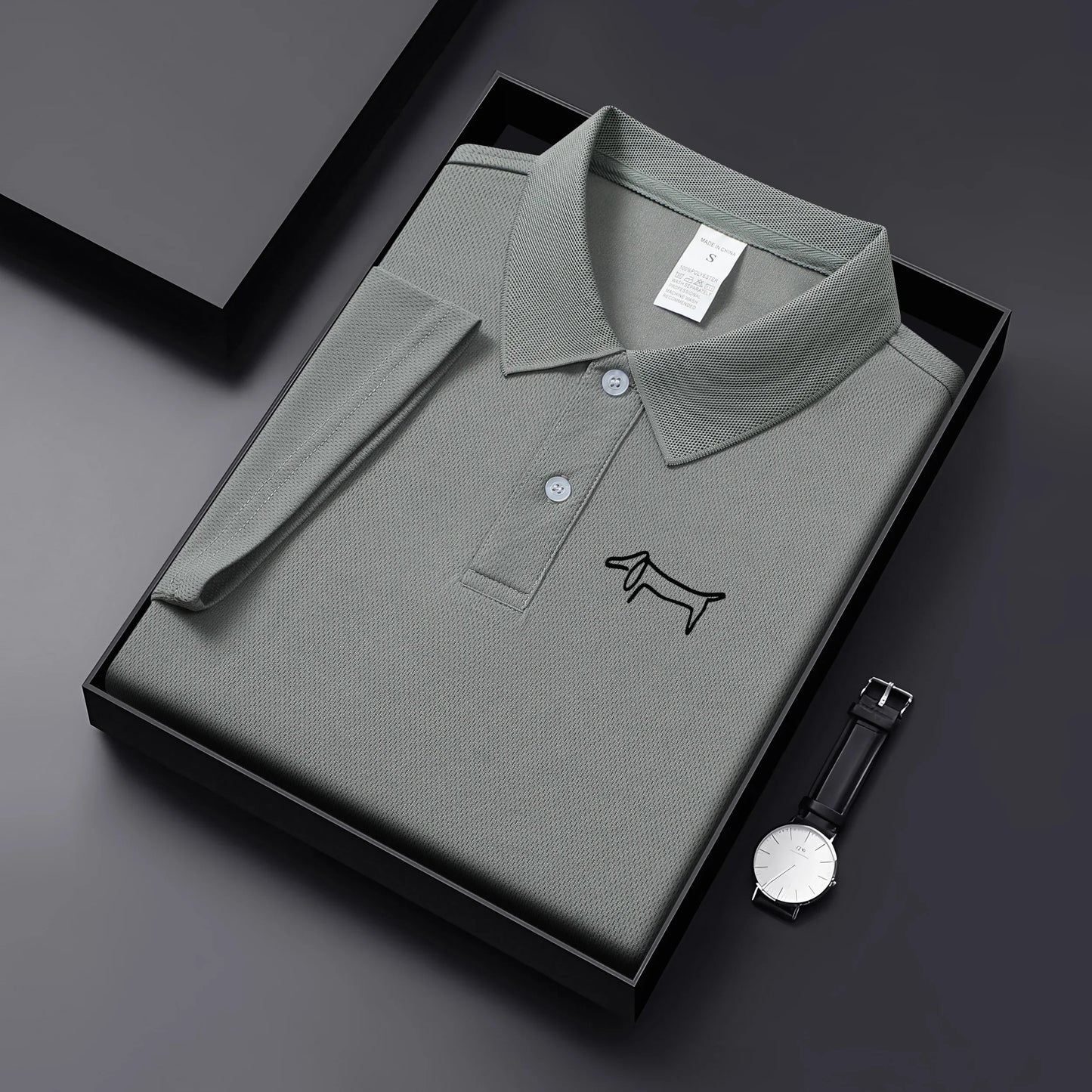2026HighQuality Breathable Men Polo Shirts Casual Solid Color Short Sleeve Polo Shirt For Men/Women Summer Desiger Gift Clothing