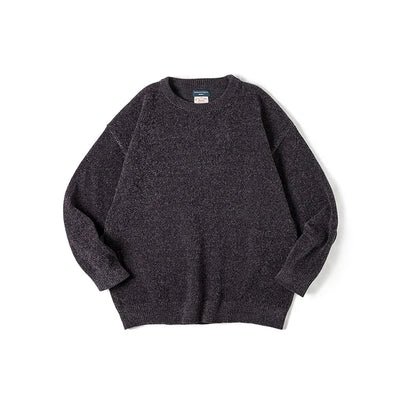 Chenille Round Neck Sweater