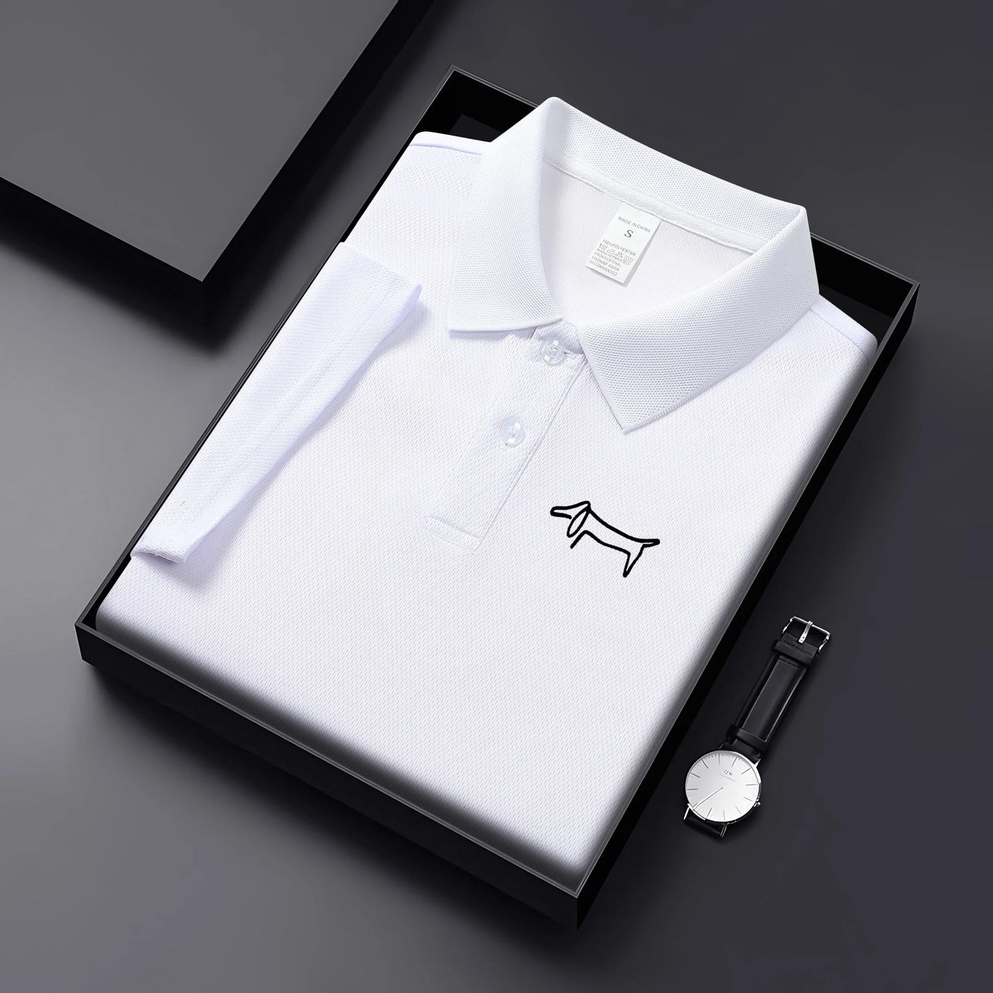 2026HighQuality Breathable Men Polo Shirts Casual Solid Color Short Sleeve Polo Shirt For Men/Women Summer Desiger Gift Clothing