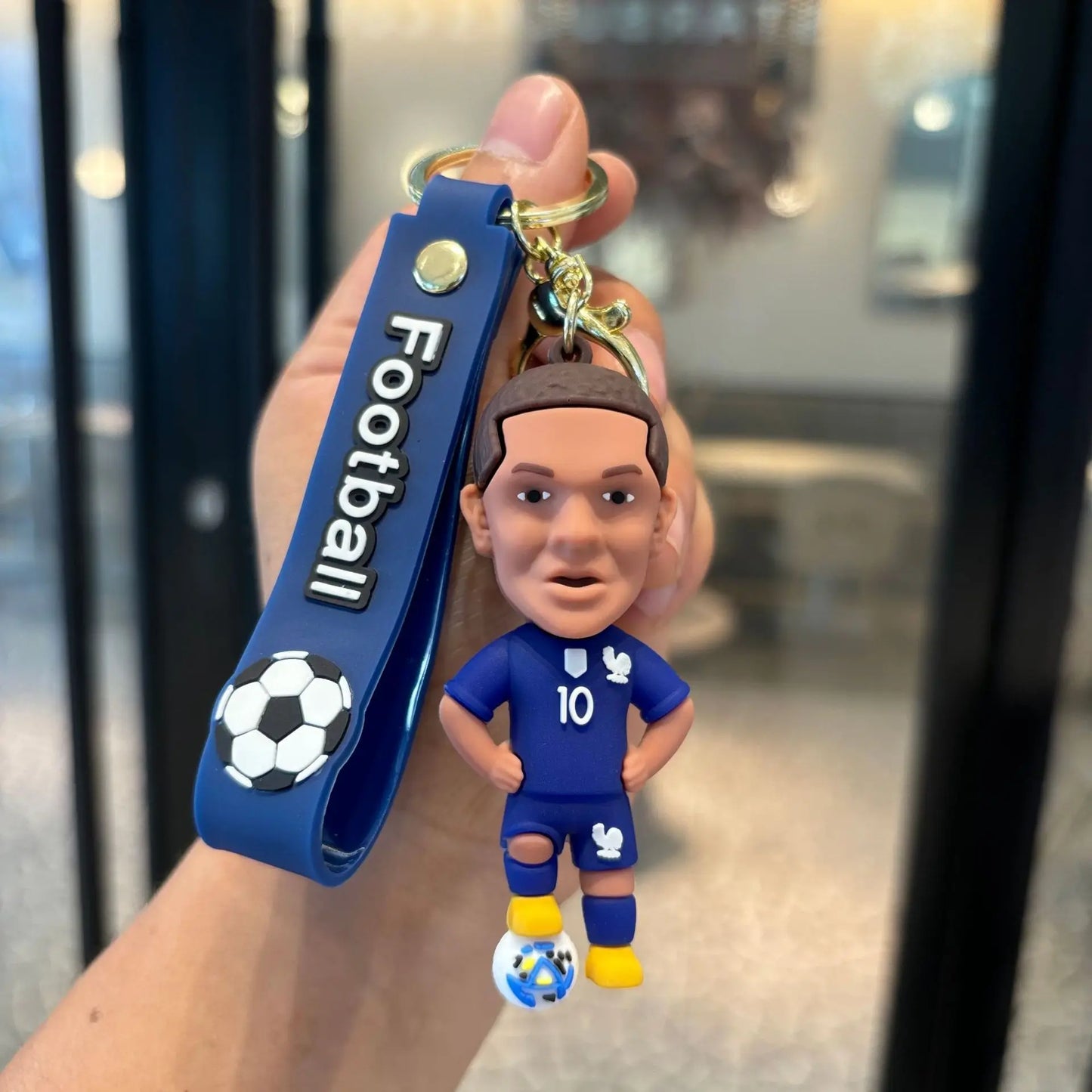 keychain cr7 Football Soccer Star Pendant Keyring Fans Jewelry Gift