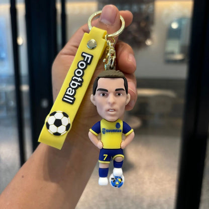 keychain cr7 Football Soccer Star Pendant Keyring Fans Jewelry Gift
