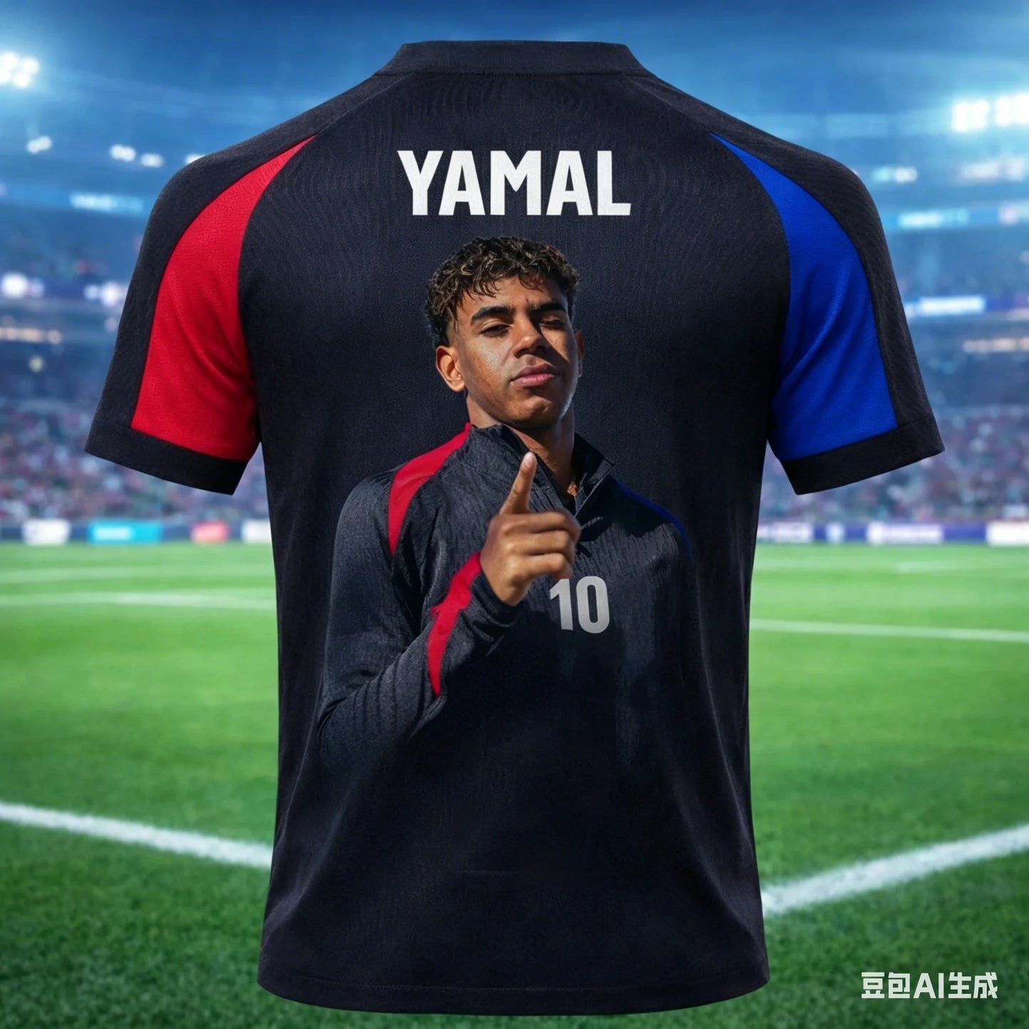Number 10 Soccer Fan T-Shirt