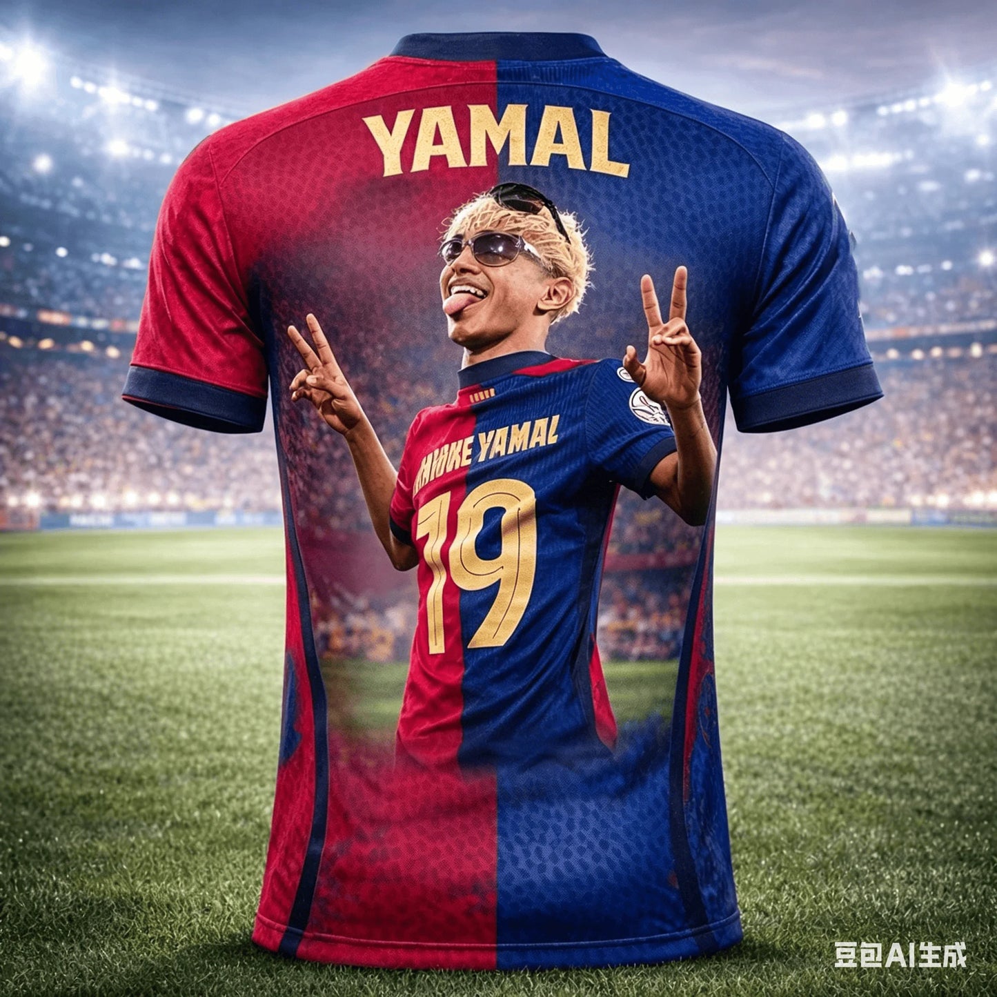 Number 10 Soccer Fan T-Shirt
