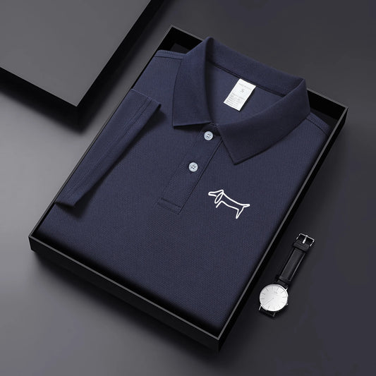 2026HighQuality Breathable Men Polo Shirts Casual Solid Color Short Sleeve Polo Shirt For Men/Women Summer Desiger Gift Clothing
